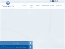 Tablet Screenshot of gammabcn.com